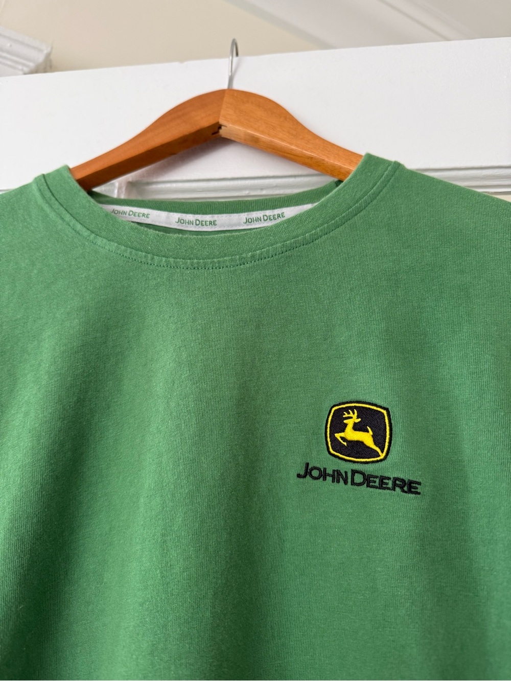 John Deere Green T-Shirt with Yellow Logo
